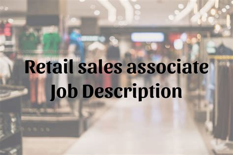 Retail Associate Definition 的图像结果