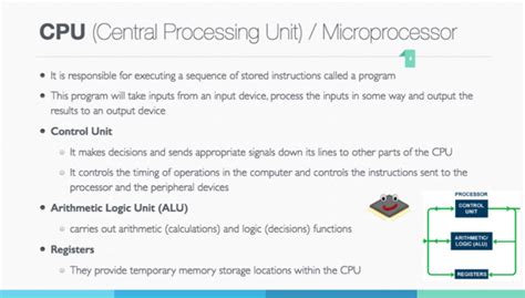 Functions of CPU in Computer 的图像结果