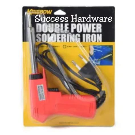 Jual KRISBOW SOLDERING IRON 2 POWER / ALAT SOLDER LISTRIK DOUBLE POWER ...