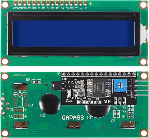 Buy AITRIP 3 Set IIC/I2C/TWI LCD 1602 16x2 Serial Interface Adapter ...