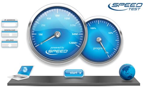 ADSL Speed Test 的图像结果
