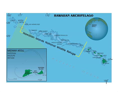 Midway Island Map
