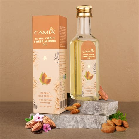 Cold Pressed Almond Oil Extra Virgin 100ML – CAMIA