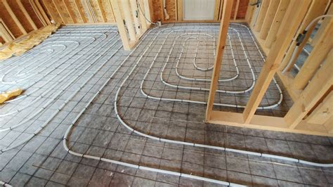 Heated floor systems. Make your home warm and cozy!