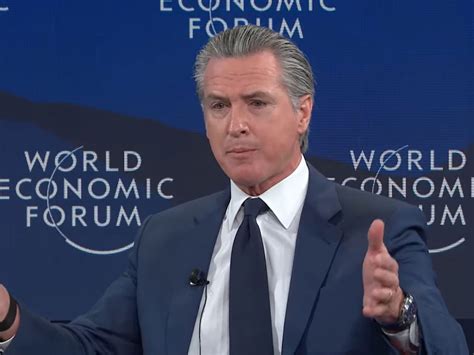 California Governor Gavin Newsom rebuts Trump at Davos, calls tariffs ...