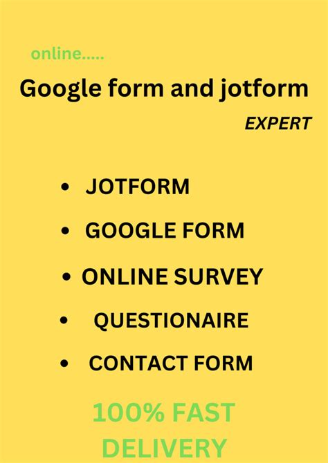 Image result for Create Google Form Questionnaire