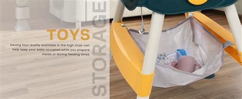 Buy Baybee 3 in 1 Baby High Chair for Kids | Baby Chair for Feeding ...