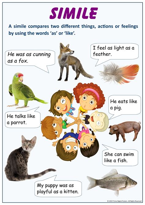 Examples of Similes 的图像结果