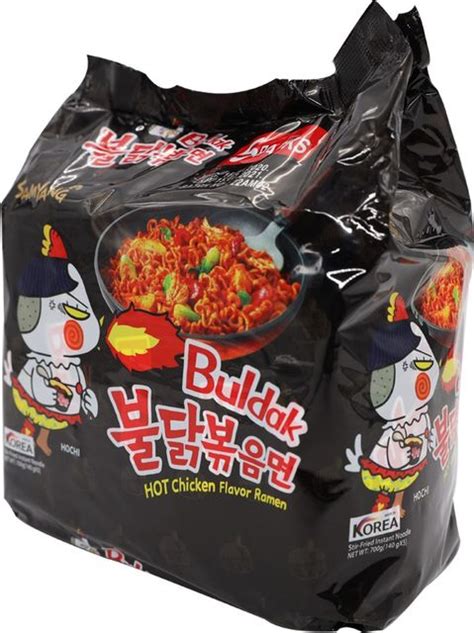 Samyang Buldak FIRE CHICKEN (Pack of 5) Ramen Instant Noodles Non ...
