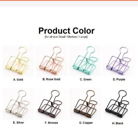 Jual Paper Clip Besi Warna Warni / Jepit Kertas Besi / Paper Clip ...