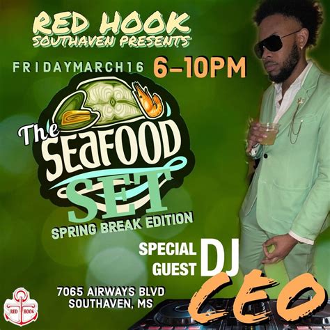 The Seafood Set Spring Break @ Red Hook , Red Hook Cajun Seafood & Bar ...