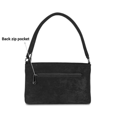 Buy Mochi Women Black Hand Bags Shoulder Bag Online | SKU: 38-136-11-10 ...