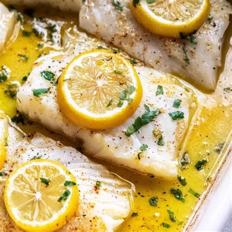 Garlic Butter Lemon Baked Cod – Quick & Delicious Recipe - Yummy Temple