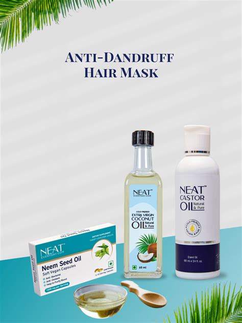 Anti-Dandruff Hair Mask - Neem Hair Mask for Dandruff Relief