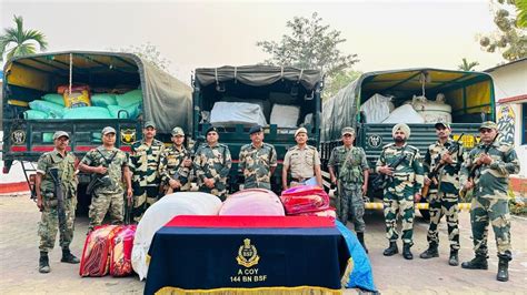 Meghalaya BSF seizes contraband worth Rs 2.13 crore along Indo-Bangla ...