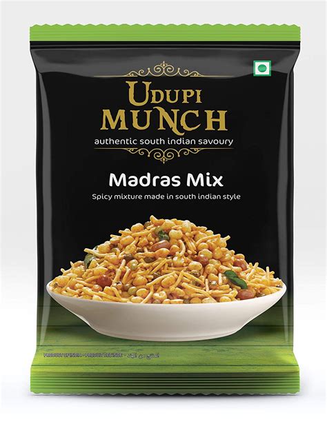 Chheda's - Udupi Munch Madras Mix - Spicy Mixture Made in South Indian ...