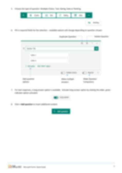 Image result for Microsoft Forms Guide
