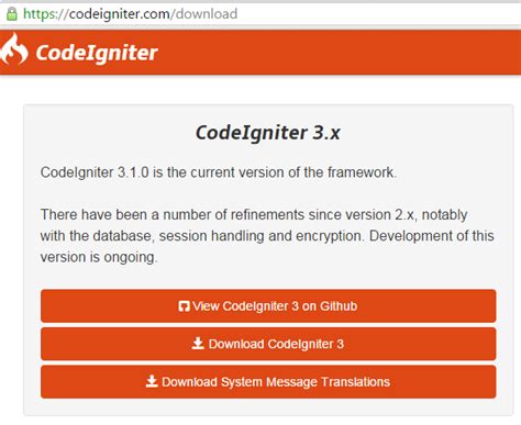 Image result for CodeIgniter Download