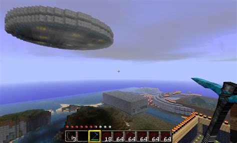 Image result for Crashed Ufo Minecraft Tutorial
