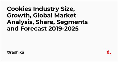 Cookies Industry Size, Growth, Global Market Analysis, Share, Segments ...