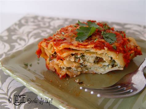 Spinach and Ricotta Lasagna Rolls