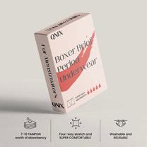 Qnix Heavy Flow Boxer Brief Period Underwear - Stain-Resistant ...