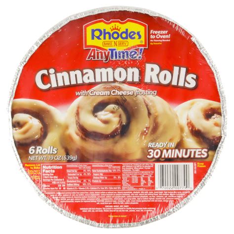Rhodes Frozen Cinnamon Roll Recipes | Deporecipe.co
