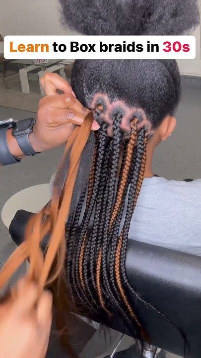 box braid tutorial 的图像结果