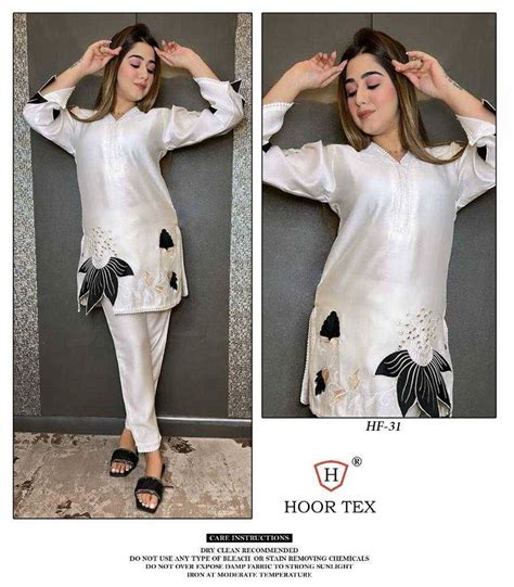 HOOR TEX HIT DESIGN HF-31 BY HOOR TEX PAKISTANI KURTIS BEAUTIFUL FANCY ...