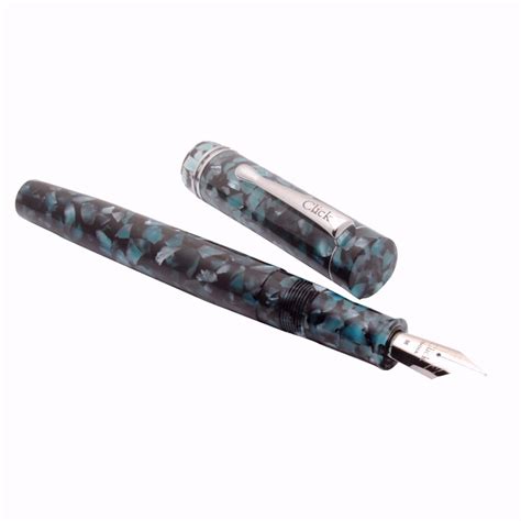 Click Renaissance Glacier Blue CT Fountain Pen CLK1400GBU