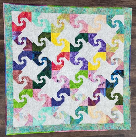 Snail Trail Quilt Tutorial 的图像结果