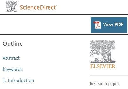 Image result for ScienceDirect Research Paper