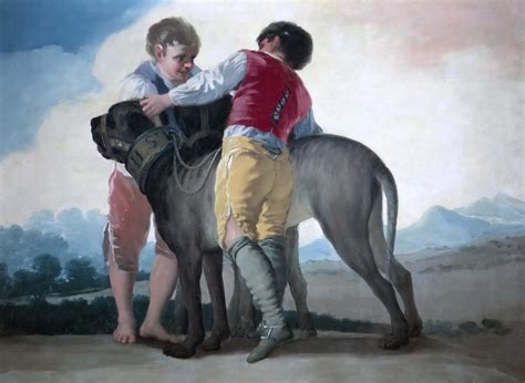 Francisco Goya, picture, genre, 1080P, Children with Dogs HD Wallpaper
