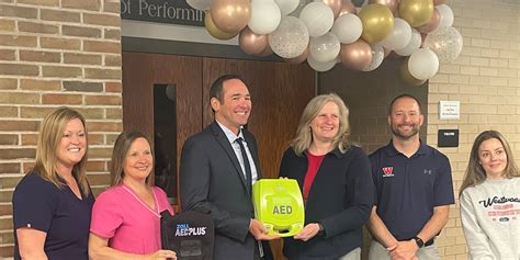 Two Marquette County schools add new AED for emergency readiness which ...