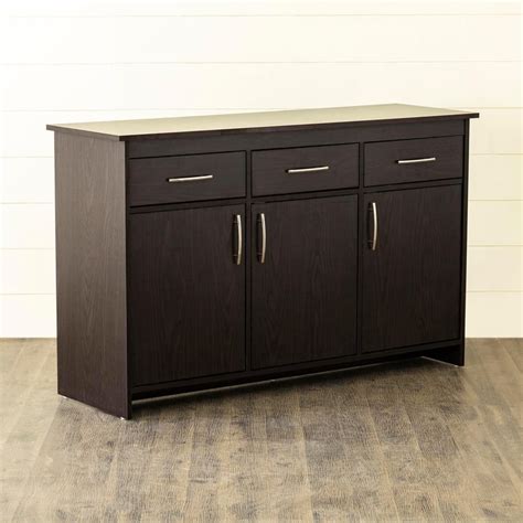 Buy Helios Arvis Morris 3-Door Multipurpose Cabinet - Brown from Helios ...