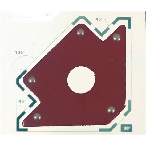 Iman Escuadra para Soldar 4" 22 Kg 6002-50Lbs OBI