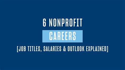 Unlocking the World of Nonprofit Job Titles: Your Guide to Making a ...