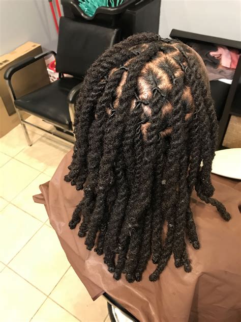 How To Turn Two Strand Twists Into Dreads