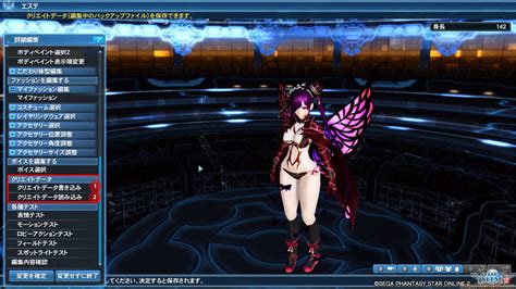 Image result for PSO2 Character Creation Templates