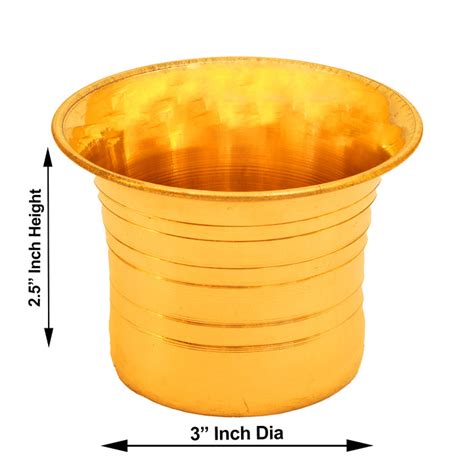Giri - Brass Pancha Patra | Panchapathiram | Panchapatra Set