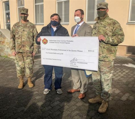 Monthly Customer Service Awards presented by command team (February ...