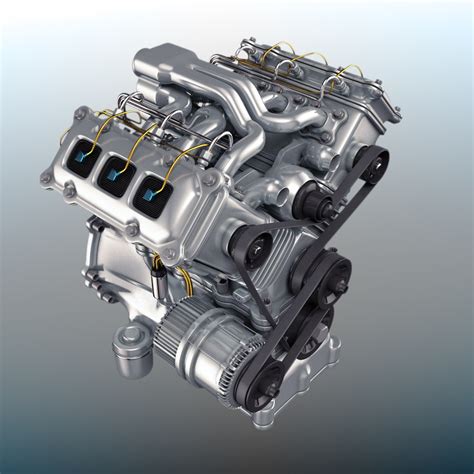V6 Engine Model 的图像结果