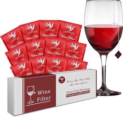 Amazon.com | 12 Pack Wine Sulfite Filters, Wine Lover Ideas Gifts for Party the Wand Wine ...
