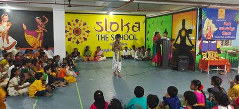 Telugu day Celebrations | Sloka the School Manikonda