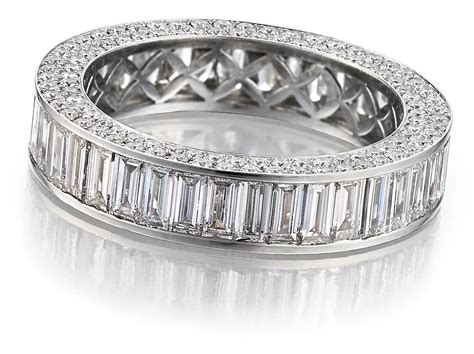 Channel Set Baguette Wedding Band In Platinum | I DO BY RAFKA