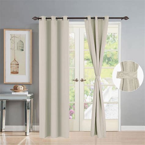 Buy DECO WINDOW Set of 2 Semi-Blackout Door Curtains from Deco Window ...