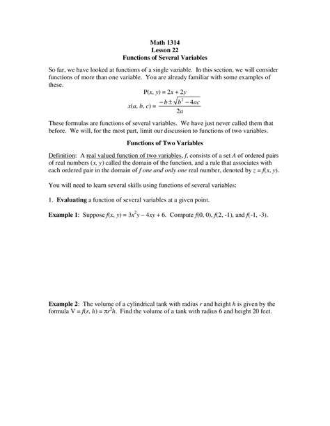Image result for Types Variables in Math Functions