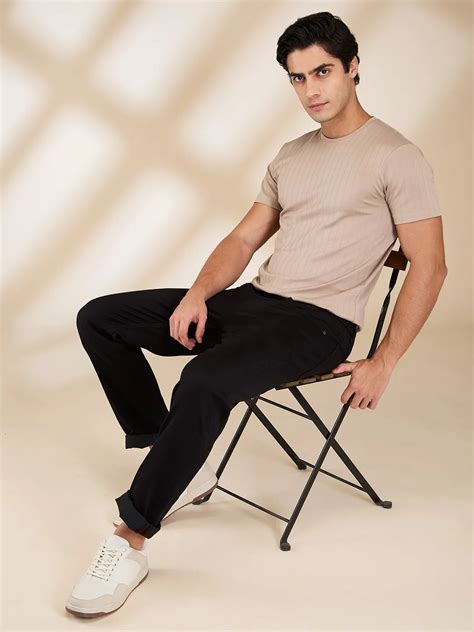 Being Human Men Black Solid Jeans
