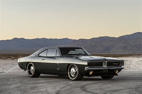 Classic Dodge Charger Muscle Car Hemi Vehicle 4K Wallpaper