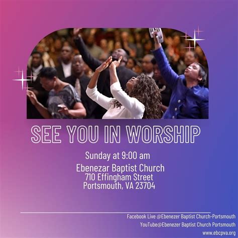 A Faithful Church Gets An Open Door - Ebenezer Baptist Church